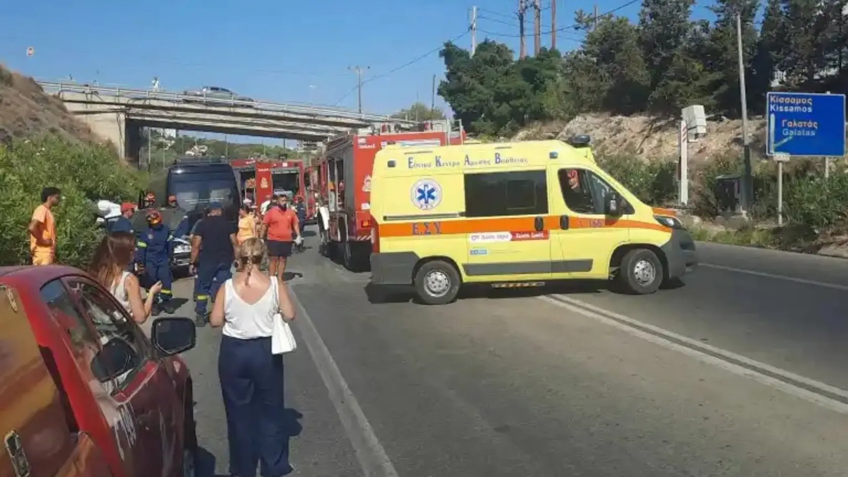 Τροχαίο Γαλατά