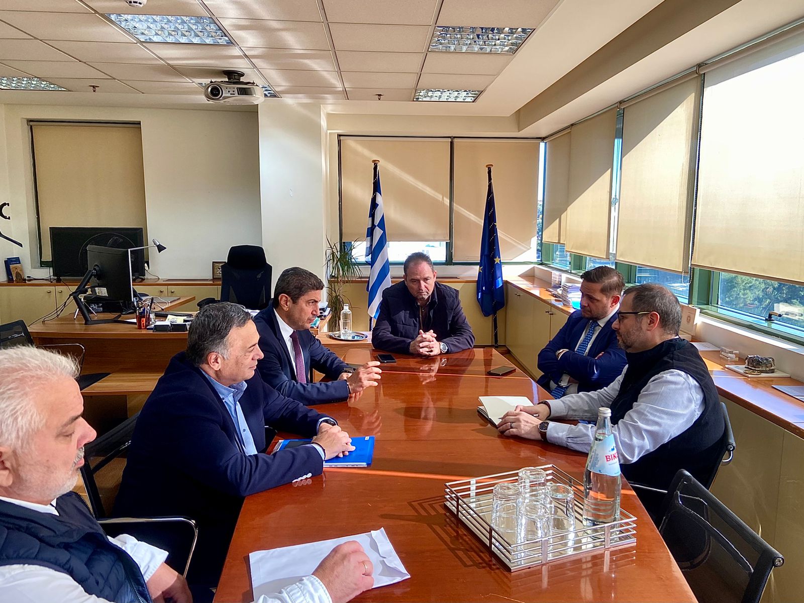 "Συνάντηση με τον Υφυπουργό Ενέργειας & τη ΓΕΝΟΠ–ΔΕΗ