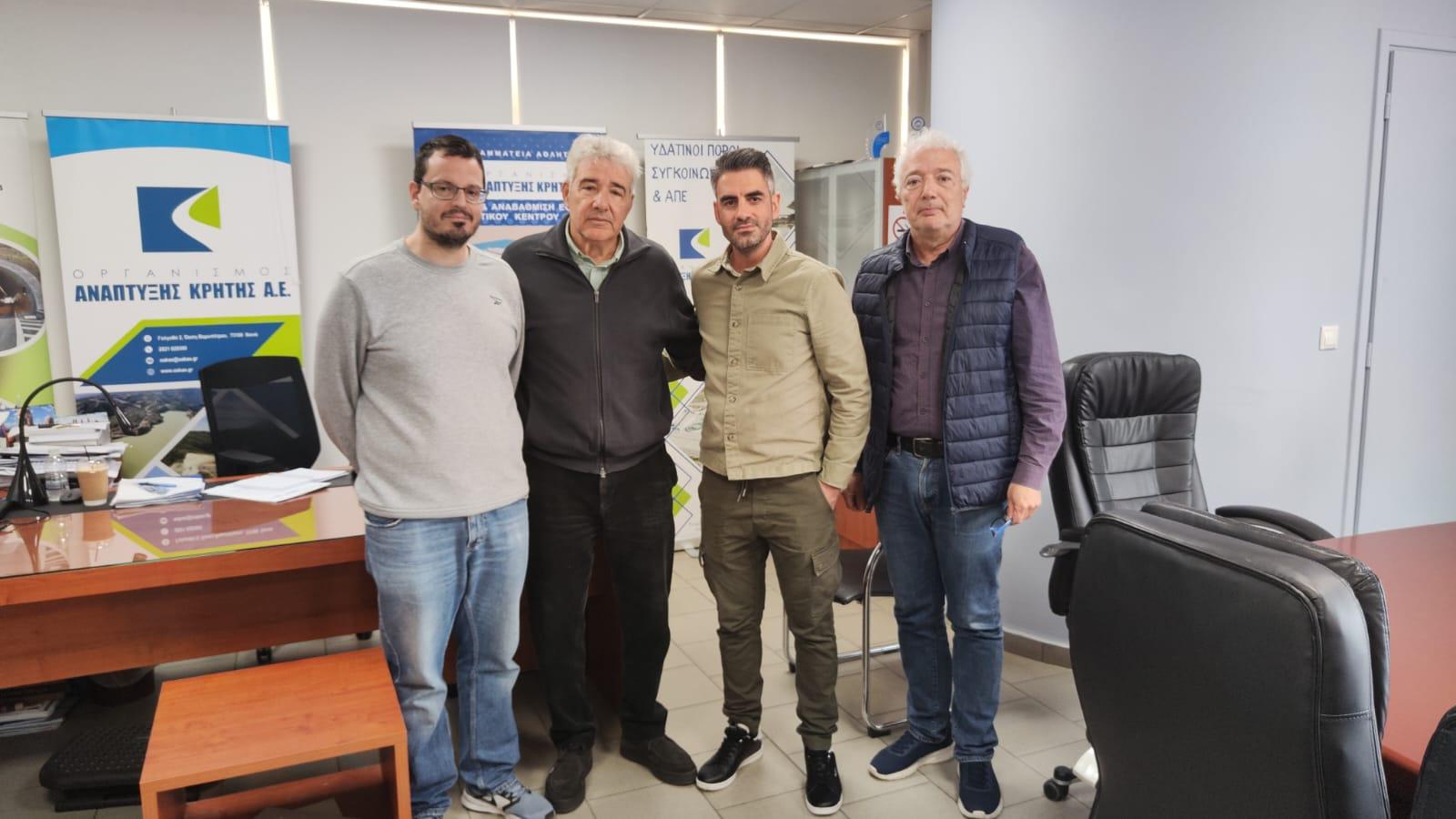 Ανέλαβαν καθήκοντα δύο νέοι μόνιμοι υπάλληλοι στον Οργανισμό Ανάπτυξης Κρήτης Α.Ε.